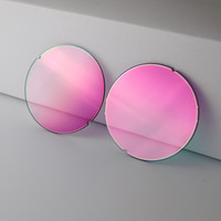 EXIA Lens A9 Lunettes de soleil Lentilles Miroir Rose Flash SHMC Couleurs dégradées UV400