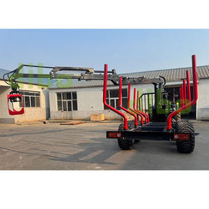 ייעור משק מכונות ציוד הידראולי טרקטור הידראולי 6.5 מ 'עץ עץ מקרן עם מנוף הרחבה 10 טון קרן הרחבה - Product Image 3