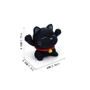 Jouet télescopique pour chat imprimé en 3D, modèle compact et mobile, décoration du Nouvel An chinois, cadeau pour la maison - Product Image 4