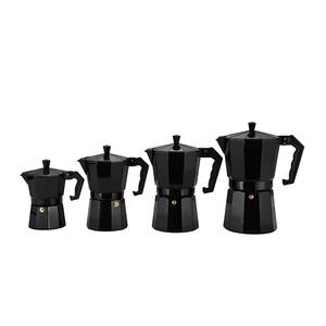 Pot à moka en aluminium de 150ml en gros Machine à expresso de camping de bonne qualité Bouilloire à café d'inspiration italienne pour les amateurs de plein air - Product Image 2