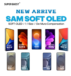 Original Size OEM ODM Soft OLED 1:1 Mobile Phone LCD For Samsung Series <b>S21</b> Ultra S22 Ultra S23 Ultra S24 Ultra S25 Ultra - Product Image 1