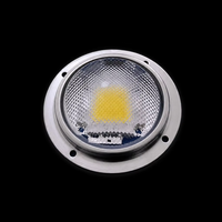 Kit d'assemblage LED COB avec puce + cache anti-éblouissement + joint en silicone + anneau en aluminium pour projecteur encastré