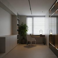Meuble de rangement moderne en bois massif personnalisé avec tiroirs pour dressing et chambre à coucher