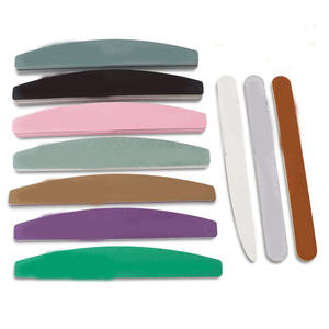 Juego de Herramientas Profesionales para Uñas de Diez Piezas al por Mayor, con Limas de Pulido Resistentes a la Abrasión de EVA, Reutilizables y Portátiles - Product Image 1