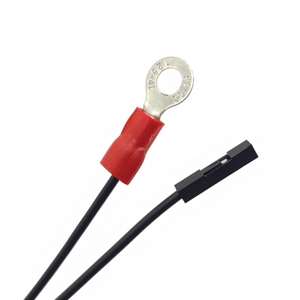 كابل دوبونت 1P إلى طرفات توصيل حلقية M4 مقاس 6.3 و 4.2 مم - Product Image 1