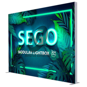 Seg chuyên nghiệp hình chữ nhật <span class=keywords><strong>lightbox</strong></span> với khung nhôm và căng thẳng vải Backlit quảng cáo cho triển lãm thương mại - Product Image 5