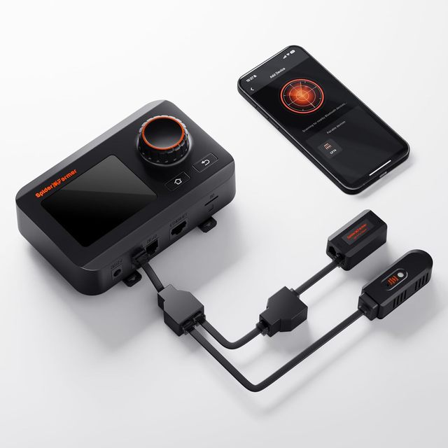 Spider Farmer Smart Environmental Control Temp Humid Light Sensor and Adapter Grow Cycle System GGS Controller Kits
