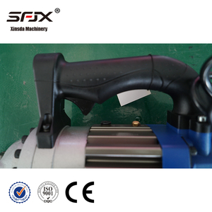 Portable Electric <b>Hydraulic</b> Rebar Cutter 220V High Safety Level Construction <b>Tool</b> Blue and Silver - Product Image 4