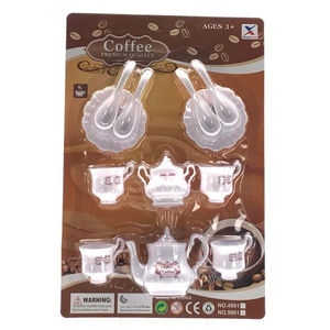 <span class=keywords><strong>Set</strong></span> <span class=keywords><strong>da</strong></span> Tè in Miniatura Jinming per Giochi di Ruolo, <span class=keywords><strong>Set</strong></span> <span class=keywords><strong>da</strong></span> Caffè e Tè in Plastica per Bambini - Product Image 4