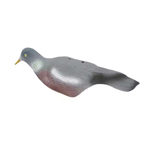 Señuelo de paloma de plástico duradero para <span class=keywords><strong>caza</strong></span>, atracción de aves al aire libre, decoración de jardín, textura de plumas realista, resistente a la intemperie - Product Image 1
