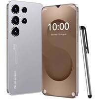 Smartphone Android S25 Ultra 5G de haute qualité avec reconnaissance faciale, double SIM, processeur Quad Core, idéal pour le gaming – Version française
