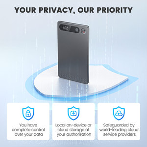 Perekam suara cerdas AI, GPT-4o 112 bahasa transkripsi Real-Time 64GB 23H kartu perekam ringkasan pintar baterai - Product Image 4