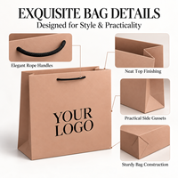 Sac en papier couleur, sac fourre-tout en papier kraft noir, sacs en papier de luxe avec lacet, sac spécial pour emballage de cannes en sucre brillantes