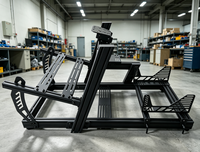 Cockpit de simulation de course personnalisé 4080 compatible avec Logitech G29 G920 Thrustmaster Fanatec Direct Drive Racing Simulator Stand