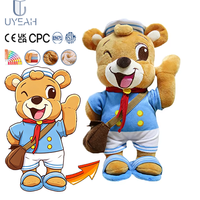 Uyeah OEM – Nouveaux jouets en peluche personnalisés : Adorables ours en peluche, poupées ours de dessin animé, animaux en peluche doux sur mesure pour cadeau