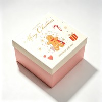Boîte rectangulaire vide en carton rigide avec couvercle et base pour cadeaux, artisanat, cosmétiques, bijoux – Emballage personnalisé rose