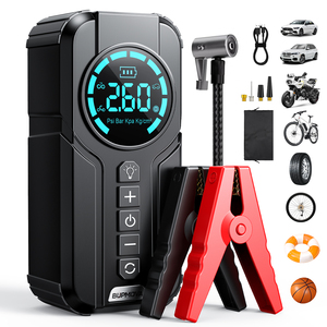Новый многофункциональный автомобильный блок питания с пневматическим насосом и системой аварийного запуска высокой мощности - Product Image 1