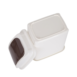 20 30 liter swing top plastic trash can dustbin for home - Product Image 4