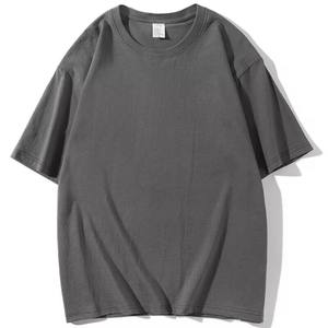 T-shirt court à demi-manches T-shirts unis de haute qualité pour hommes T-shirts vierges T-shirts surdimensionnés pour l'été - Product Image 2