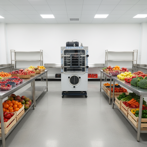Deshidratador de Alimentos <span class=keywords><strong>Harvest</strong></span> <span class=keywords><strong>Right</strong></span> de 20 kg y 50 kg con 8 Bandejas, Máquina de Secado por Congelación al Vacío para Frutas - Product Image 2