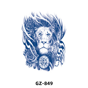 Tatuajes Jagua Personalizables Azul Oscuro Resistentes al Agua al por Mayor, Tatuajes Temporales a Base de Plantas de 2 Semanas, Gel de Jugo para Cuerpo <span class=keywords><strong>y</strong></span> Rostro, Dura 15 Días - Product Image 2