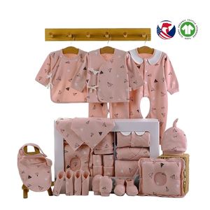 En Gros Lots <span class=keywords><strong>de</strong></span> 18/22 Pièces <span class=keywords><strong>de</strong></span> Pyjamas pour Bébé 0-1 An, Vêtements pour Nouveau-Né 100% Coton, Coffret Cadeau <span class=keywords><strong>de</strong></span> Vêtements pour Bébé - Product Image 5