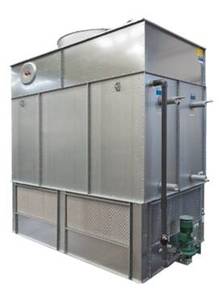 Condensatore Evaporativo a Flusso Incrociato/Controcorrente Chiuso per Refrigerazione a Ammoniaca/R717 in Acciaio Inox/Zincato per Catena del Freddo - Product Image 5