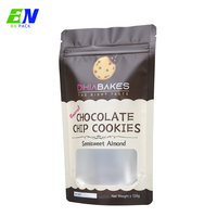 Sachet Doypack en plastique pour aliments secs, qualité alimentaire, laminé, avec fermeture éclair, imprimé sur mesure pour dattes et raisins, opaque, pour la vente au détail