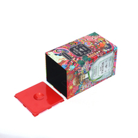 Boîte en métal rectangulaire de luxe gaufrée pour emballage de bouteilles de vin, personnalisable, pour spiritueux, vodka, tequila, étui cadeau en métal, vente en gros