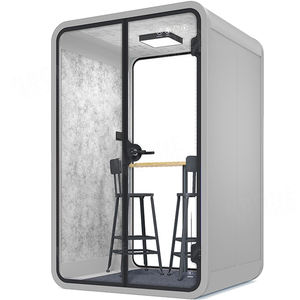 Cabina Telefónica <span class=keywords><strong>de</strong></span> Oficina Insonorizada Móvil Moderna en Oferta y Cabina <span class=keywords><strong>de</strong></span> Grabación Acústica para Centros Comerciales y Espacios <span class=keywords><strong>de</strong></span> Trabajo Compartidos, Modular y Personalizable - Product Image 3