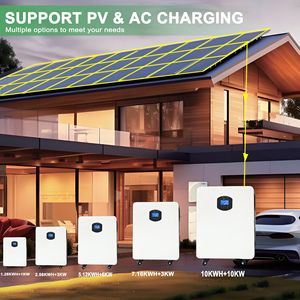 Stazione di alimentazione portatile 10KWH 7KWH 5KWH, generatore solare all-in-one con batteria LiFePO4 agli ioni di litio, inverter solare integrato, ESS mobile. - Product Image 5