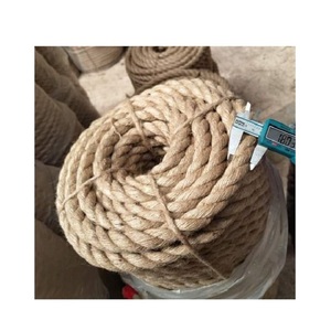 เชือกป่านธรรมชาติขนาด5-60มม. ขนาด6มม. เส้นใยป่านเป็นเส้นๆส่งออกจากบังคลาเทศสำหรับบรรจุภัณฑ์ - Product Image 1