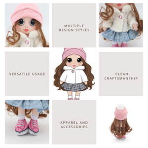 <span class=keywords><strong>ตุ๊กตา</strong></span>แฟชั่นพร้อมอุปกรณ์ครบครัน |   เหมาะสำหรับเป็นของขวัญ |   บริการปรับแต่งแบบ OEM และ ODM - Product Image 4