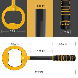 Tenuto in mano Impermeabile Best Metal Detector 360 Gradi di Ricerca Tesoro Finder Con Alta Sensibilità Per Tutti I Tipi di Metallo - Product Image 6