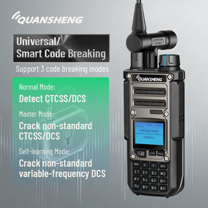 Transceptor de Onda Corta <span class=keywords><strong>HF</strong></span> QUANSHENG TK11(8), Recepción de Banda Completa, 10W, 999 Canales, VOX, Manos Libres, Walkie Talkie Multibanda Portátil - Product Image 6