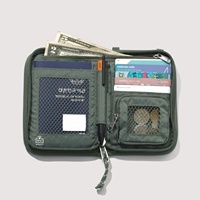 Sac bandoulière antivol de voyage Source Factory avec protection RFID, multifonction, portable, fermeture éclair courte, en PU, unisexe
