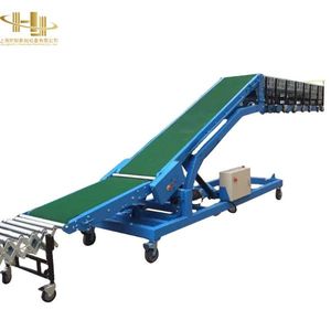 Transportador Inclinado Portátil de Alta Resistencia a Impactos con Soporte Lateral Reforzado y Articulación de Altura de Precisión - Product Image 1