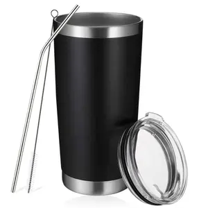 Yongli Keeps Drinks Hot or Cold 24 Hours Stainless Steel Travel Vacuum Insulated 20 oz Tumblers