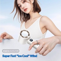 Mini ventilateur portable ultra-rapide, silencieux, pour bureau, avec refroidissement semi-conducteur, en ABS, modèle SX-F16