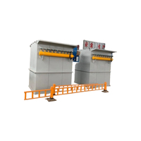 Petit dépoussiéreur à sacs à impulsions, machine de collecte de poussière industrielle personnalisée avec filtre à sacs
