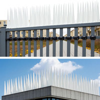 Pointes anti-oiseaux en plastique, résistantes aux intempéries, anti-pigeons, accessoires pour clôture, mur, jardin, livraison directe d'usine