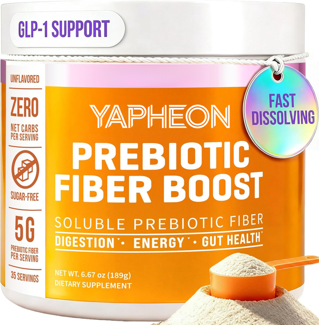 Private Label Prebiotic Fiber Boost Zero Sugar Unflavored Fast Dissolving Clear Mixing Gut Health Digestion Energy