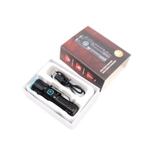 ไฟฉายยุทธวิธีแบบซูมได้ไฟฉาย LED ชาร์จไฟได้ปรับแต่งโลโก้ได้ - Product Image 6