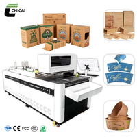Impresora Digital de Inyección de Tinta a Todo Color de Alta Eficiencia, Nueva, de Una Sola Pasada, con Alimentación Automática de Tinta, para Cajas de Pizza y Personalización de Catering