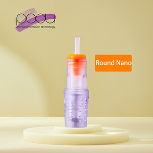 Cartuchos POPU Round/3D/5D Nano Microneedle | Sistema de membrana de seguridad | Puntas de microagujas OEM PMU y SMP profesionales - Product Image 2