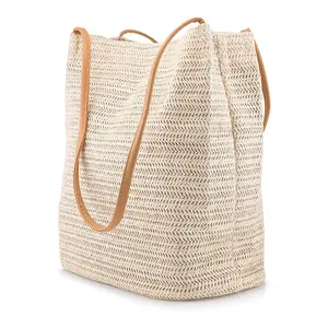 New summer fashion convenient ladies straw woven breathable travel beach Swimming beach bag