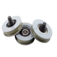 Mitsubishi ascenseur pièces de rechange ascenseur porte cintre rouleau suspendu porte rouleau porte cintre roue rouleau 56*14*6201 pour XIZI OTI *