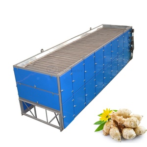 Máquina de Secado Profesional Industrial con Cinta Transportadora de Malla para Procesamiento de Raíces Especiales, como Jerez de Jerusalén y Raíz de Salsify - Product Image 1