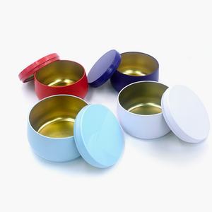 Latas Metálicas Multicolores para Velas Aromáticas, Latas Doradas para Velas de 4 oz y 8 oz - Product Image 3