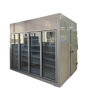 Hiển thị đi bộ trong phòng lạnh với kệ cửa kính kho lạnh phòng cho siêu thị - Product Image 1